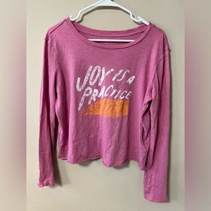 Anthropologie Cotton Long Sleeve Size S